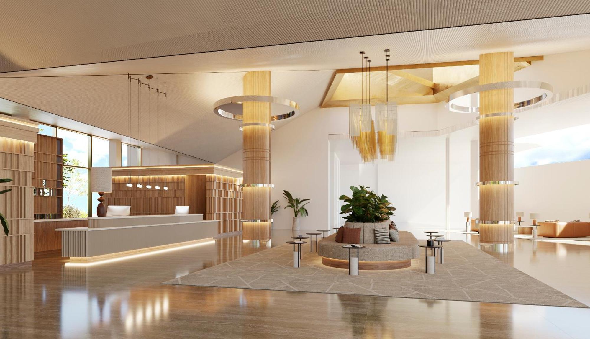 Hipotels Playa De Palma Palace&Spa (Adults Only) Exterior photo Interior of the hotel